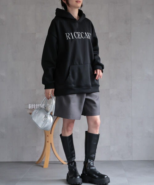 model：162cm 着用サイズ：L