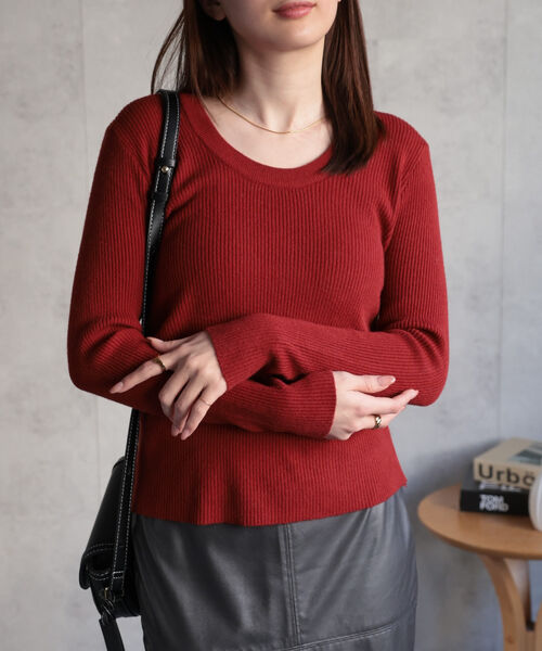 model:162cm　着用サイズ：F