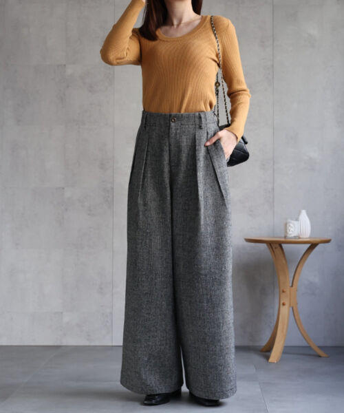 model:162cm　着用サイズ：F