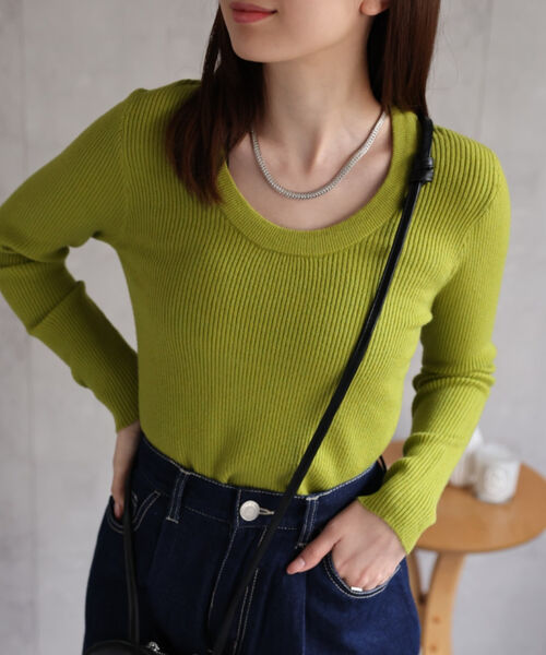 model:162cm　着用サイズ：F