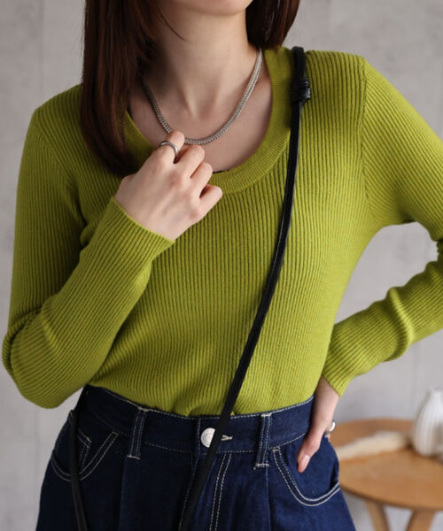 model:162cm　着用サイズ：F