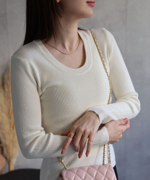 model:162cm　着用サイズ：F