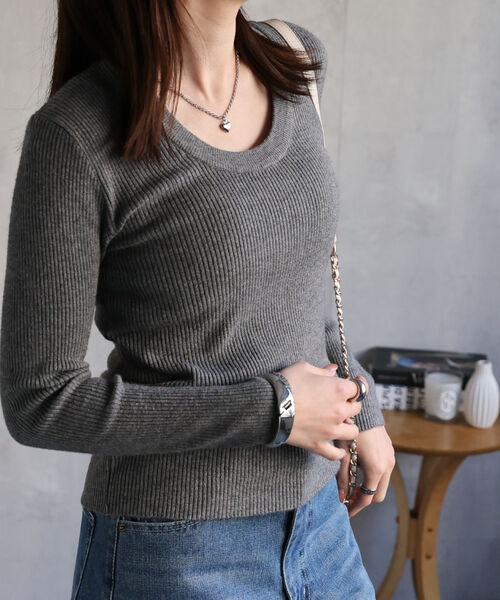 model:162cm　着用サイズ：F