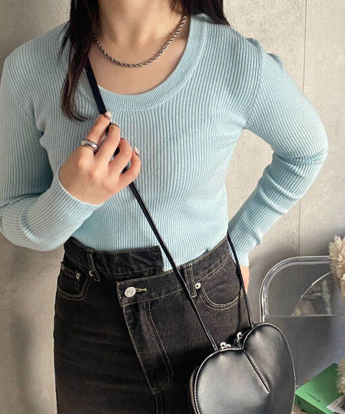 model:158cm　着用サイズ：F