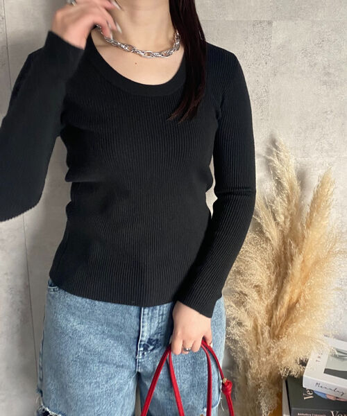 model:158cm　着用サイズ：F