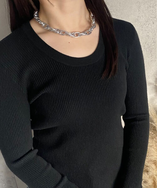 model:158cm　着用サイズ：F