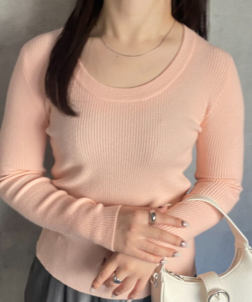 model:158cm　着用サイズ：F