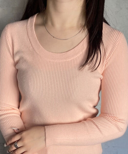 model:158cm　着用サイズ：F