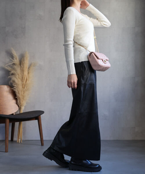 model:162cm　着用サイズ：F