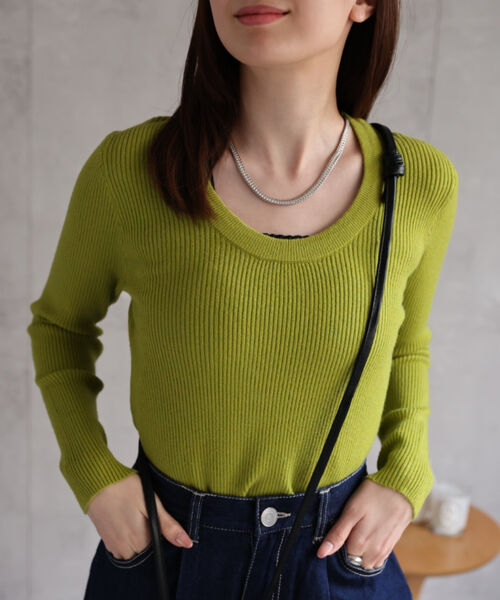 model:162cm　着用サイズ：F