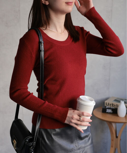 model:162cm　着用サイズ：F