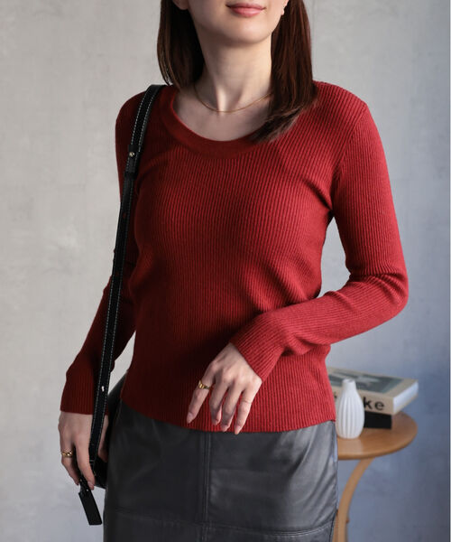 model:162cm　着用サイズ：F