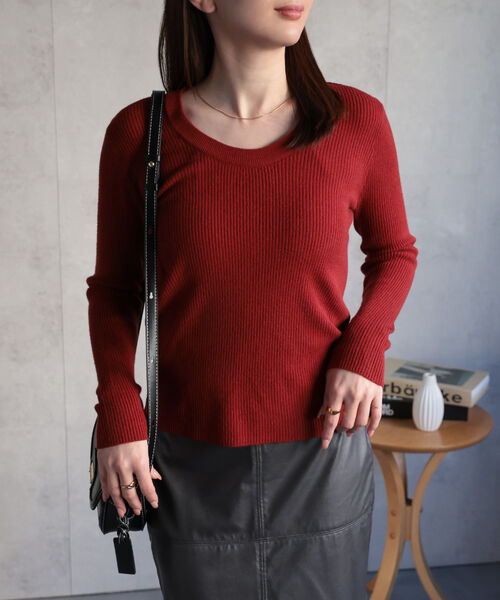 model:162cm　着用サイズ：F