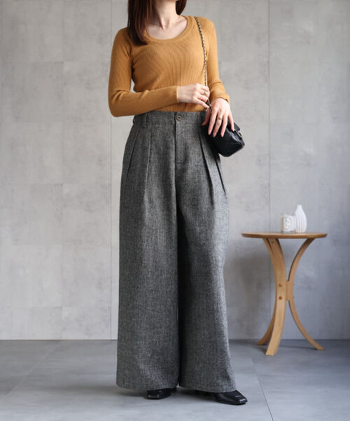 model:162cm　着用サイズ：F