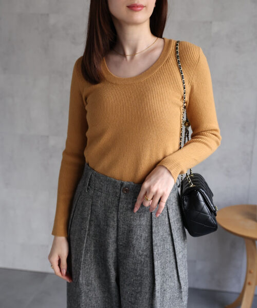 model:162cm　着用サイズ：F