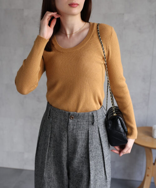 model:162cm　着用サイズ：F