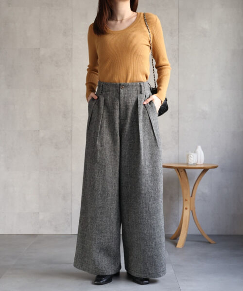 model:162cm　着用サイズ：F