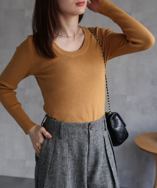 model:162cm　着用サイズ：F