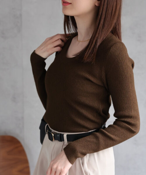 model:162cm　着用サイズ：F