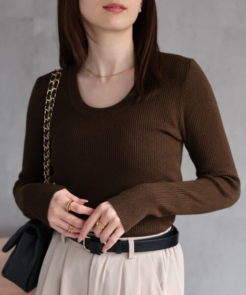 model:162cm　着用サイズ：F