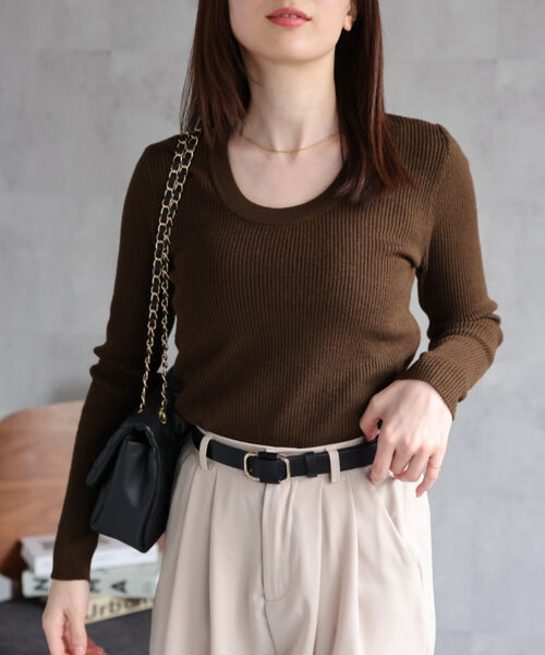 model:162cm　着用サイズ：F