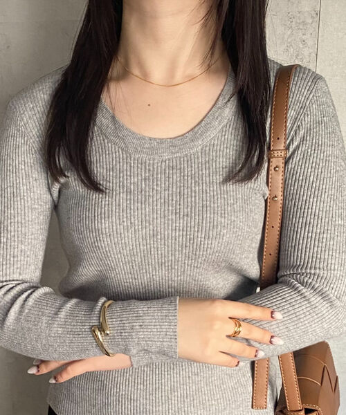 model:158cm　着用サイズ：F