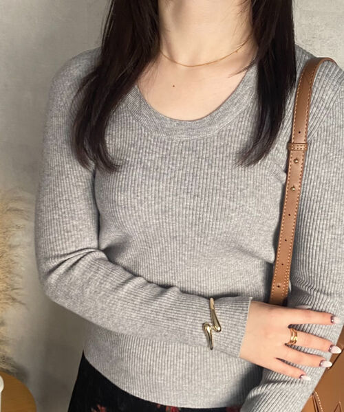 model:158cm　着用サイズ：F