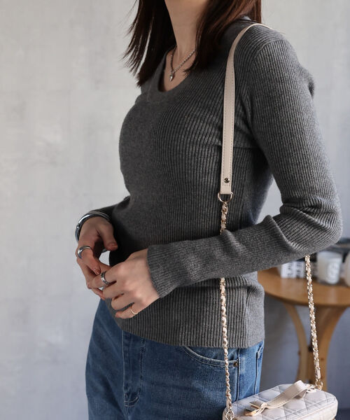 model:162cm　着用サイズ：F