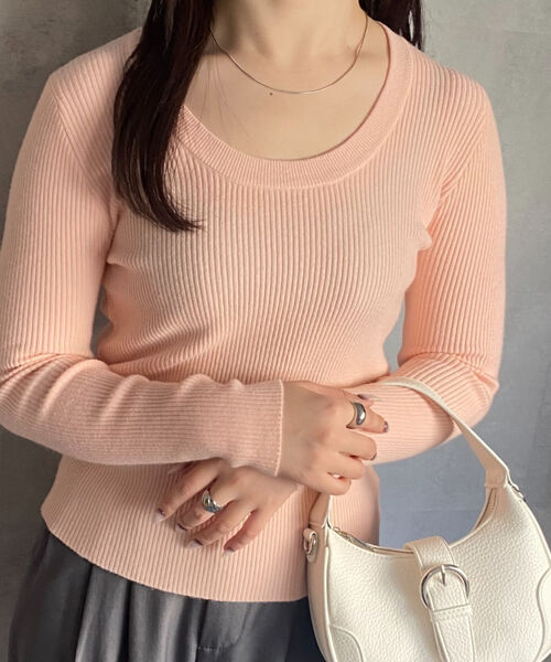 model:158cm　着用サイズ：F