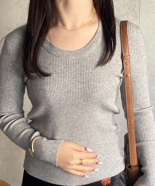 model:158cm　着用サイズ：F