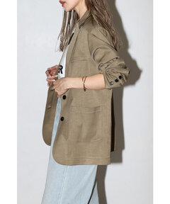 BONJOUR SAGAN公式オンラインストア / 杢調シングルテーラードジャケット