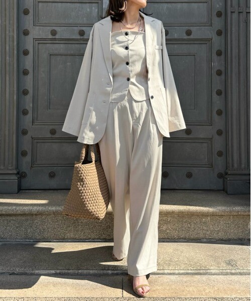 157cm/Light-Beige/M着用