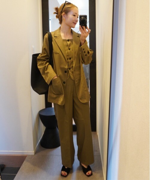 158cm/Khaki-Brown/M着用