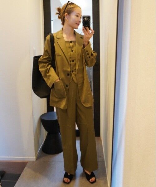 158cm/Khaki-Brown/M着用