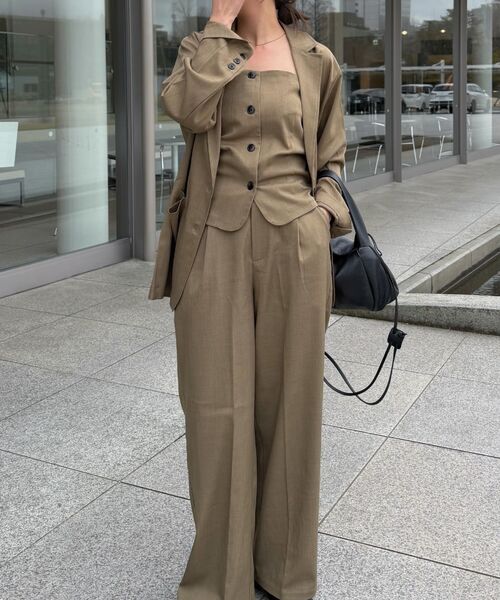 160cm/Khaki-Brown/M(TALL)着用