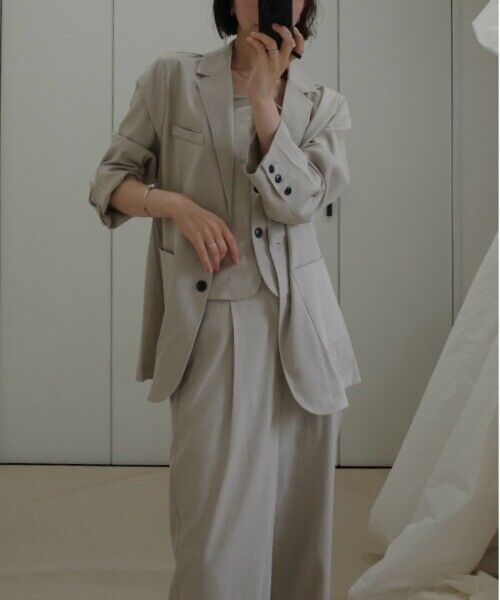 167cm/Light-Beige/M着用