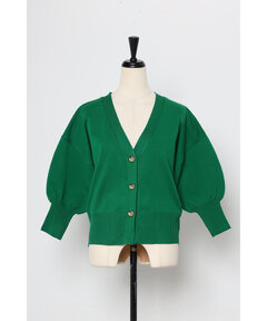 BONJOUR SAGAN公式オンラインストア / ゴールドボタンパフスリーブV