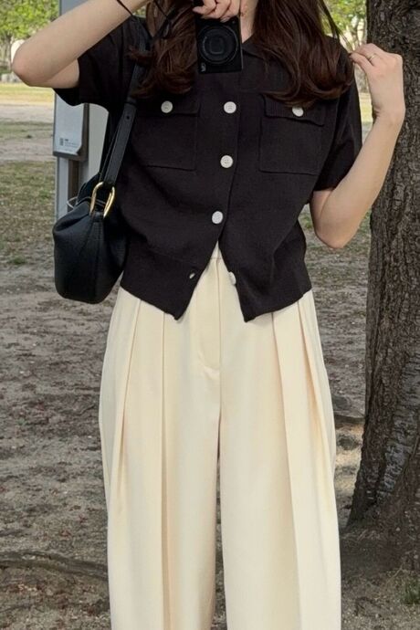 155cm/Light-Black