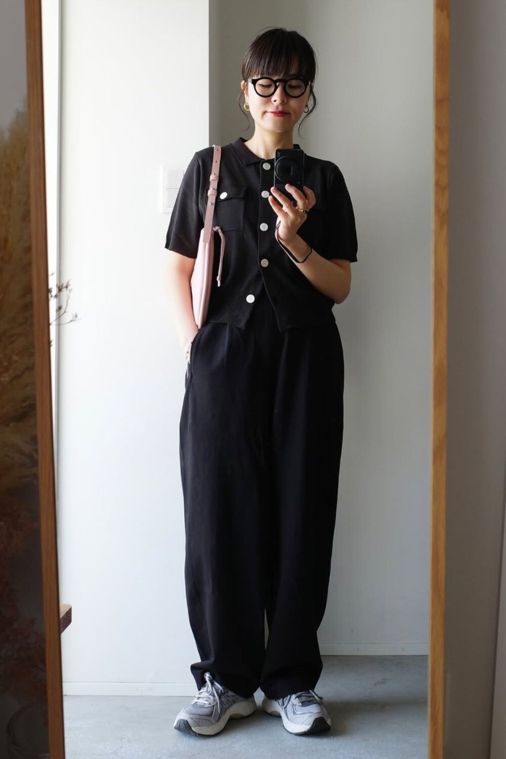 158cm/Light-Black