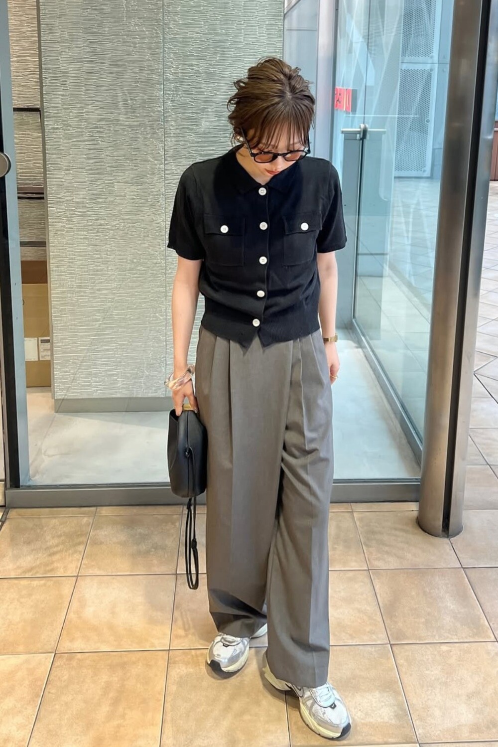153cm/Light-Black