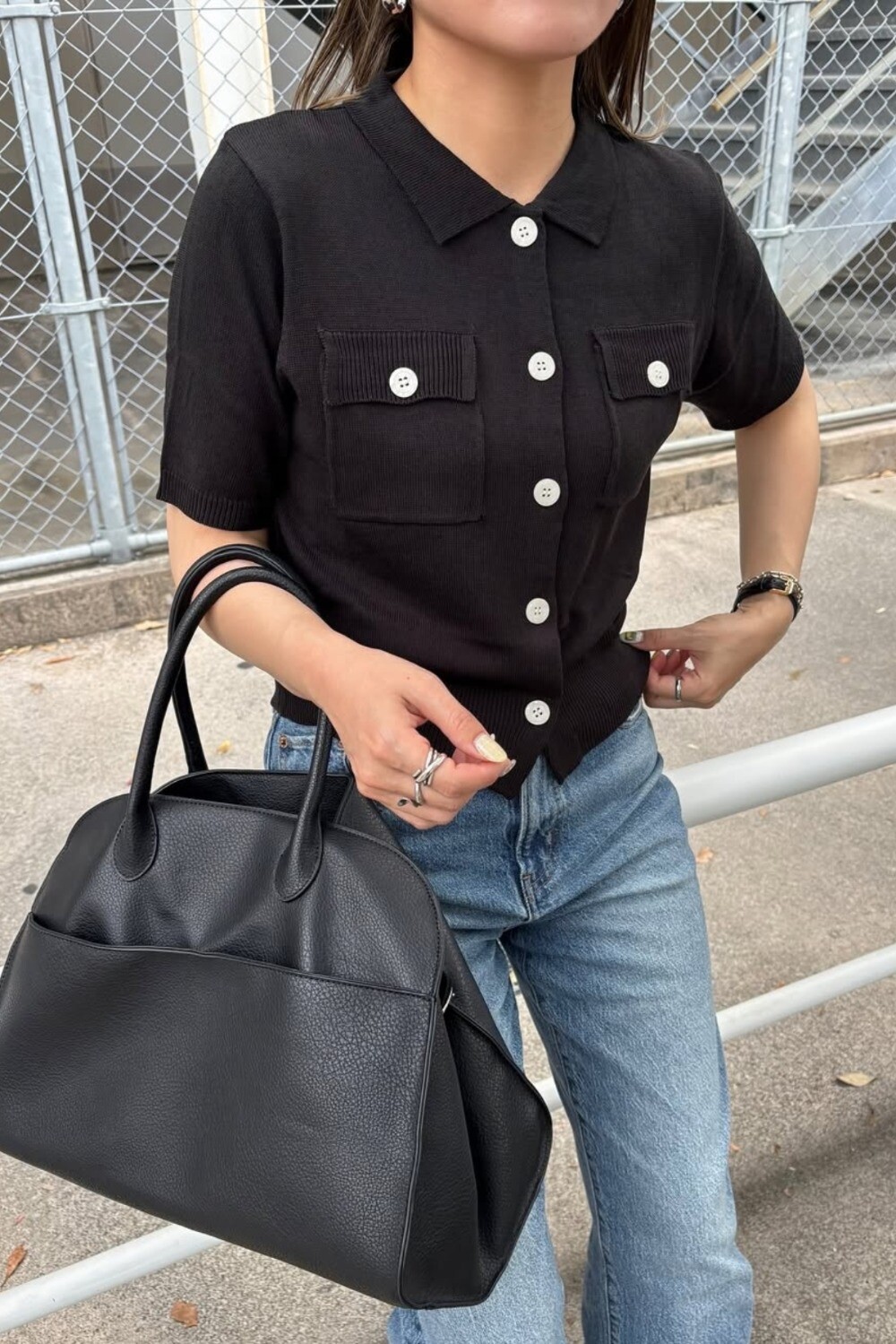 156cm/Light-Black