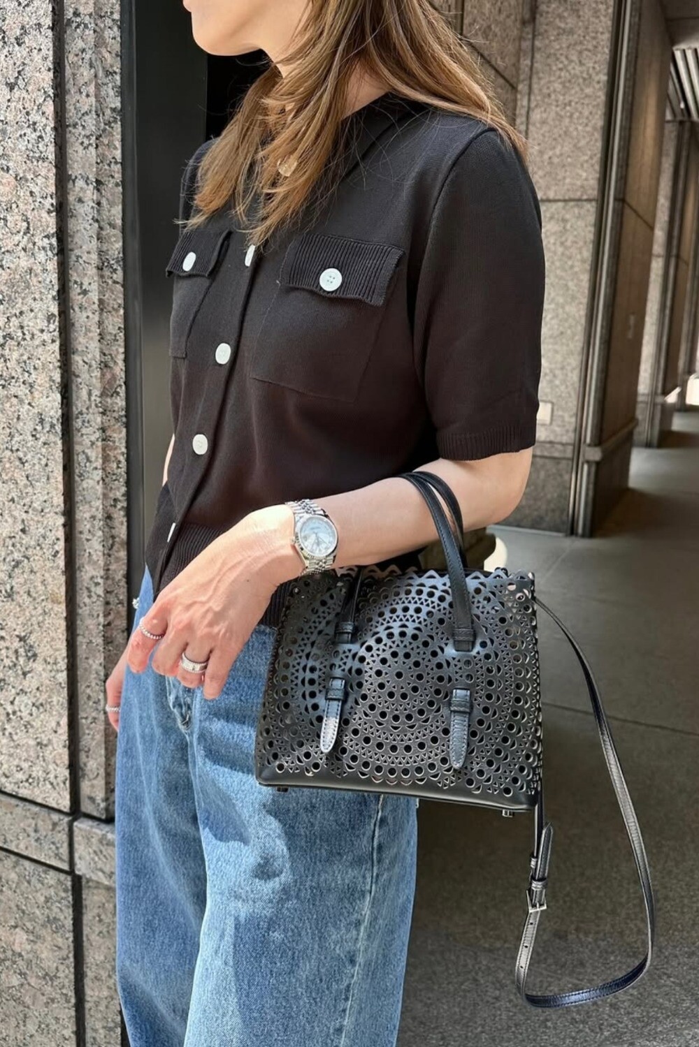 161cm/Light-Black