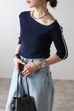 BONJOUR SAGAN公式オンラインストア / スリーブラインアシンメトリー