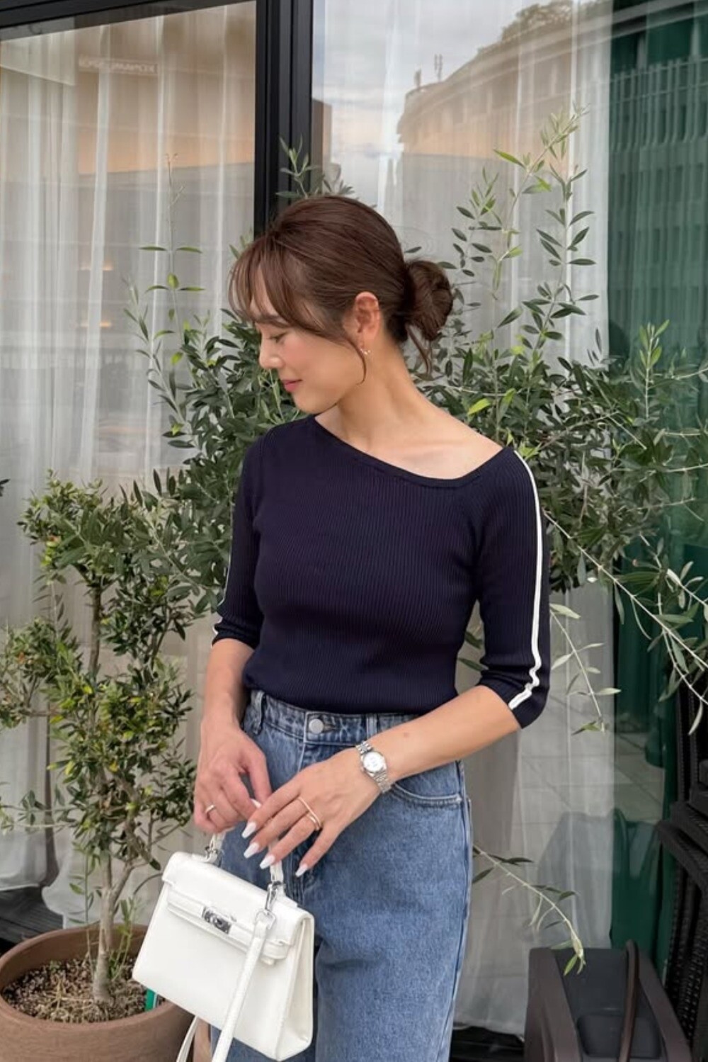 160cm/Navy