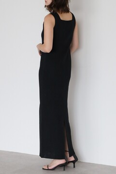 専用 カシュクールシアーベスト×パッド付きスクエアネックリブニットワンピース 専用 カシュクールシアーベスト×パッド付きスクエアネックリブニット