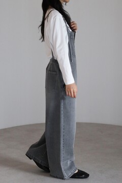 FIRMUM サロペット XS ボンジュールサガン BONJOUR SAGAN フロントジップストラップ