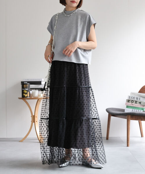 model:162㎝　着用サイズ:FREE