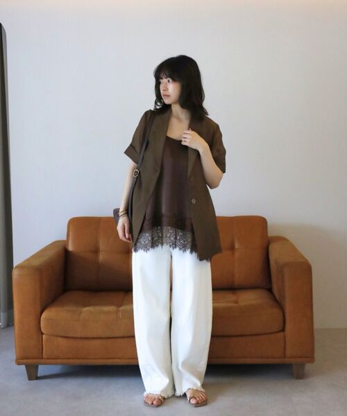 ハーフスリーブシアージャケット　　