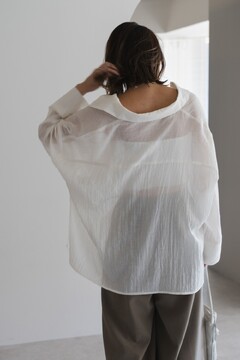 BONJOUR SAGAN公式オンラインストア / フロントドロストスキッパーシャツ