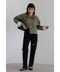 BONJOUR SAGAN公式オンラインストア / corduroy collar coverall